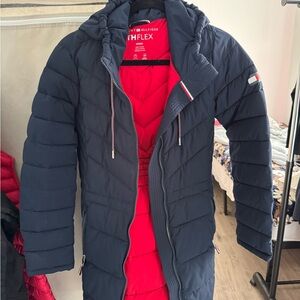 Tommy Hilfiger Red and Navy Jacket
